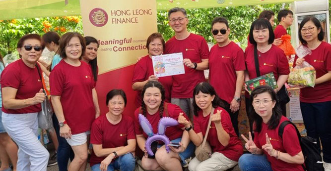 Hong Leong Finance's Participation at Assisi Fun Day Carnival 2024