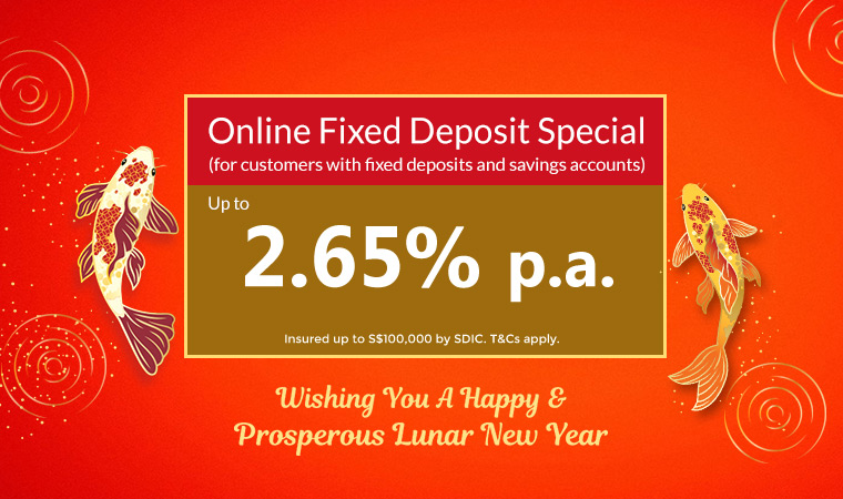 Online Fixed Deposit Special